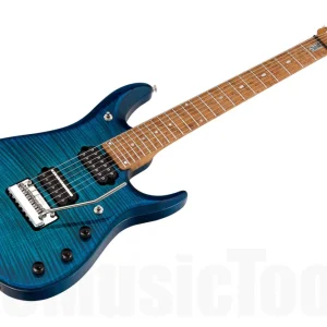 Music Man USA John Petrucci JP7 BFR FT NB - PDN Neptune Blue Roasted Neck Limited Edition MN Populaire
