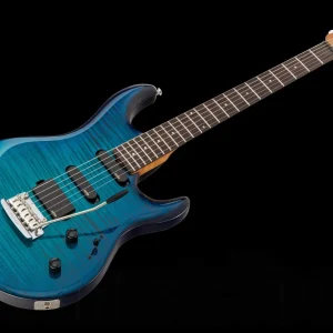 Music Man USA Luke BFR FT NB - PDN Neptune Blue Roasted Neck Limited Edition RW Bon Plan