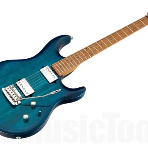 Music Man USA Luke III HH NB - PDN Neptune Blue Roasted Neck Limited Edition MN Nouvel Arrivage