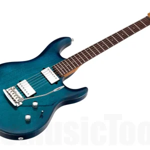 Top Vente Music Man USA Luke III HH NB - PDN Neptune Blue Roasted Neck Limited Edition RW