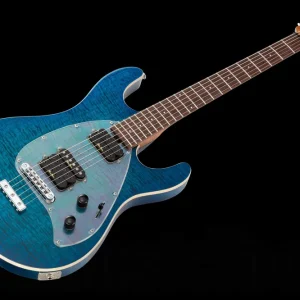 Music Man USA Steve Morse Y2D STD NB - PDN Neptune Blue Roasted Neck Limited Edition RW PV Offre Exclusive