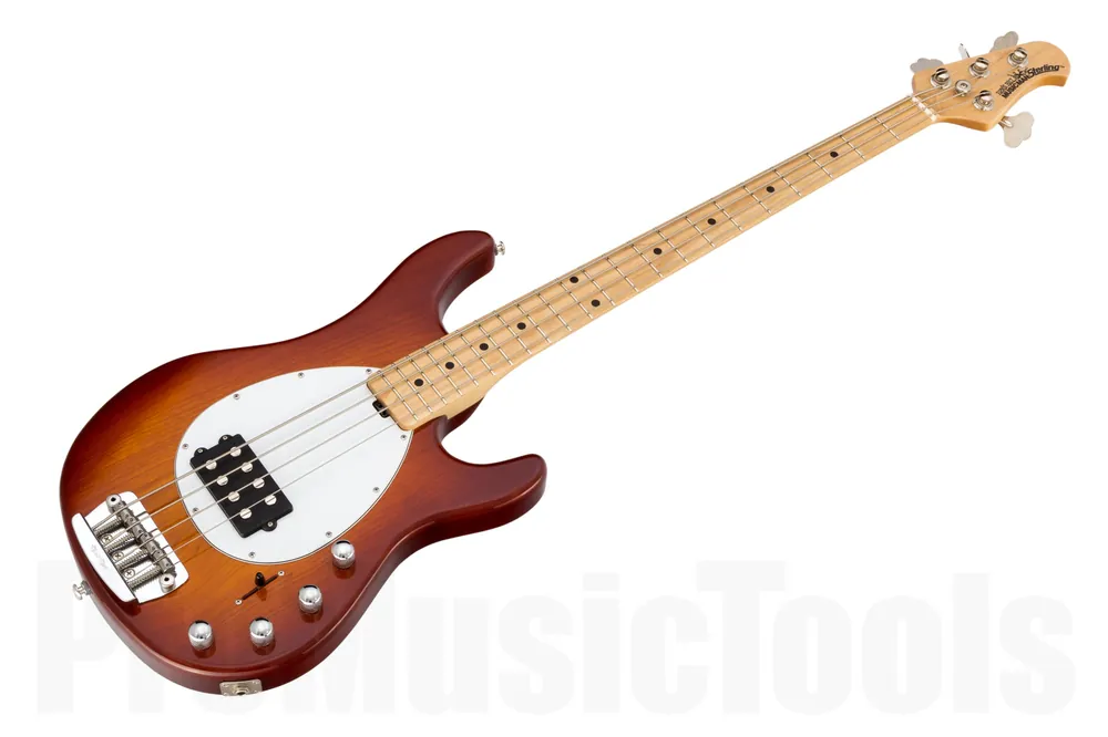 Music Man USA Sterling 4 HB - Honey Burst MN - 1-pc body Bon Marché