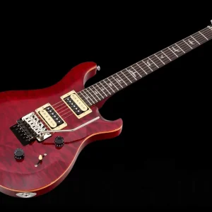PRS SE Custom 24 Floyd Quilted Top BC - Black Cherry Authentique