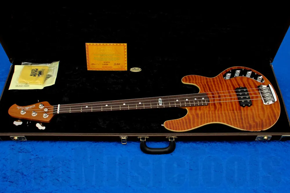 Music Man USA Stingray 4 BFR LE - Redwood Limited Edition Remise
