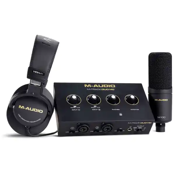 Commander Vite M-AudioM-Track Duo HD Producer Pack