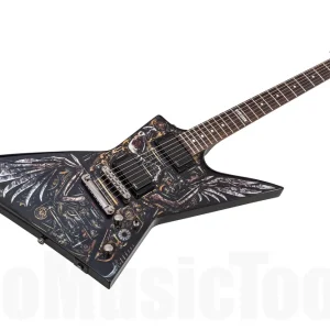 Pas Cher ESP Ltd EX-Graphic Clockwork Zombie II Limited Edition