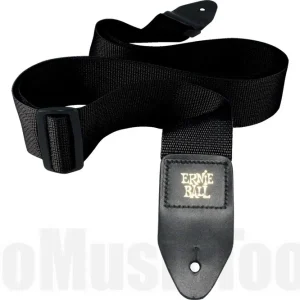 Paiement Sécurisé Ernie Ball 4037 Guitar Strap Polypro - Black
