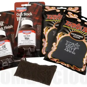 Music Man USA Oil & Wax Original Neck & Fretboard Care Set Réduction