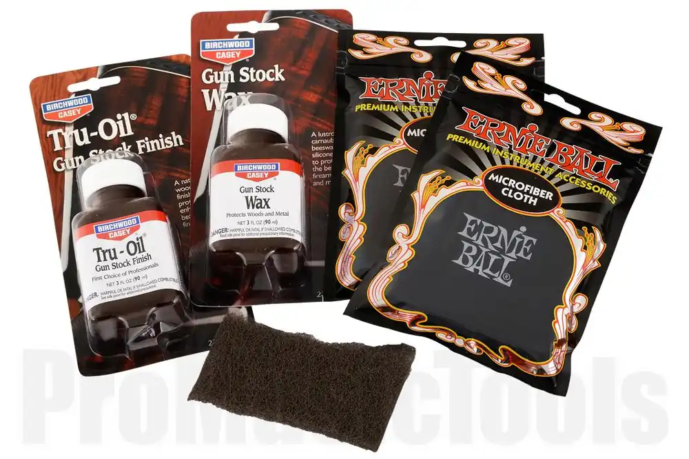 Music Man USA Oil & Wax Original Neck & Fretboard Care Set Réduction