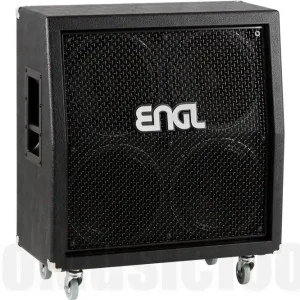 Pas Cher Engl Standard Cabinet 4x12" Slanted V60 Black E412SSB