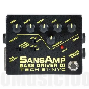 Quantité Limitée Tech 21 USA SansAmp Bass Driver D.I.
