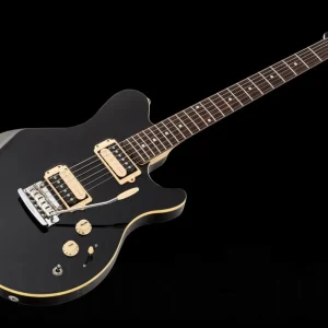 Prix Choc Music Man USA Reflex HH Trem Guitar BK - Black RW