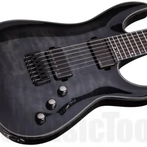 Schecter Hellraiser Hybrid C-7 TBB - Trans Black Burst Nouvel Arrivage