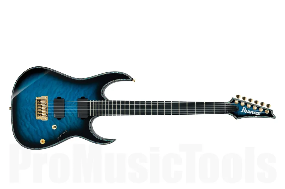Super Prix Ibanez RGIX20FEQM SBS - Sapphire Blue Sunburst - Iron Label - b-stock (1x opened box)
