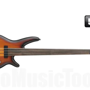 Promotion Saisonnière Ibanez SRF705 BBF - Brown Burst Flat - Fretless - b-stock (1x opened box)