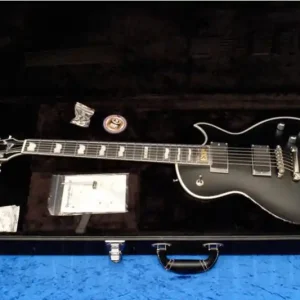 ESP Eclipse-I CTM BB (PL) EMG BKSS - Black Satin - Paul Landers Pas Cher