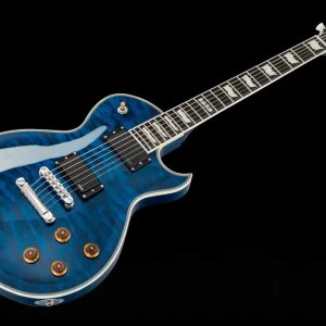 ESP Eclipse-II CTM QT EMG BKAQ - Black Aqua Dernier Modèle