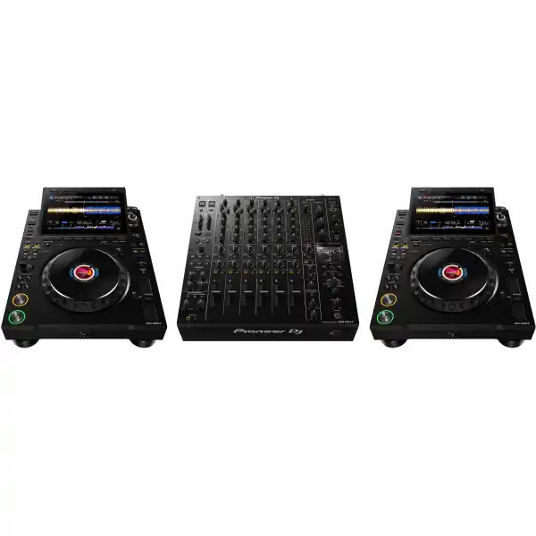 Commander Maintenant Pioneer DJ AlphaThetaPack 2x CDJ-3000X + DJM-V10-LF