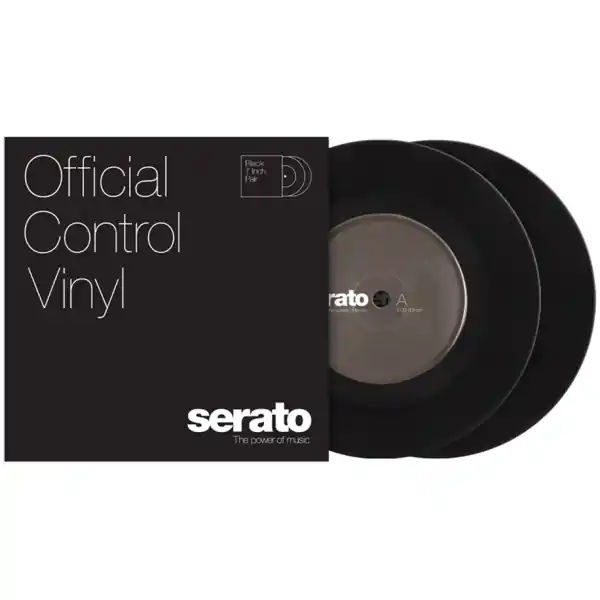 Haute Qualité Serato2x7" Performance Series Black (La paire)