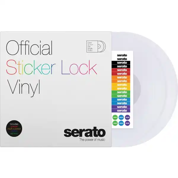 Nouvelle Collection Serato2x12" Sticker Lock Vinyl (La paire)