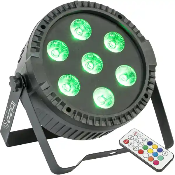 Ibiza LightTHINPAR7X6-RGBW Offre Du Jour
