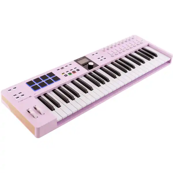 ArturiaKeyLab Essential 49 mk3 (Edition limitée - Rose Quartz) Quantité Limitée