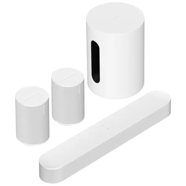 Commander Maintenant SonosPack Beam + Sub Mini + 2x Era 100 (BLANC)