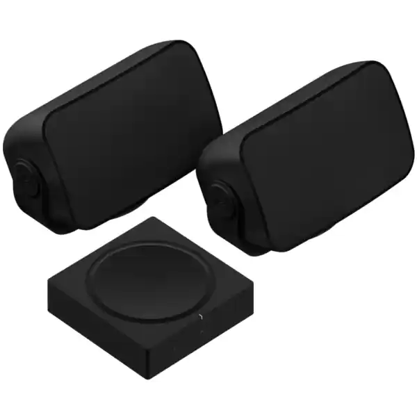 SonosPack Amp + Sonos Outdoor (NOIR) Acheter En Ligne