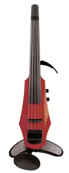 NS Designs Wav 5-String Violin - Trans Red Nouvel Arrivage