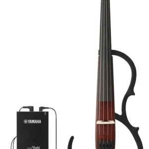 Populaire Yamaha Band YSV104 Silent Violin, 4 String - Chic Brown