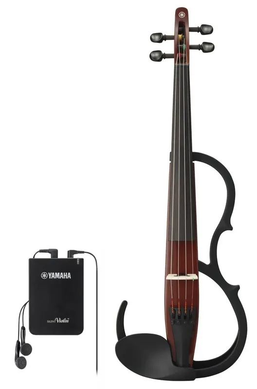 Populaire Yamaha Band YSV104 Silent Violin, 4 String - Chic Brown