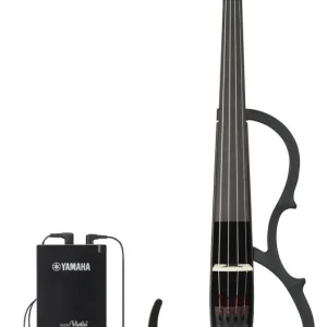 Yamaha Band YSV104 Silent Violin, 4 String - Serene Black Vente Directe