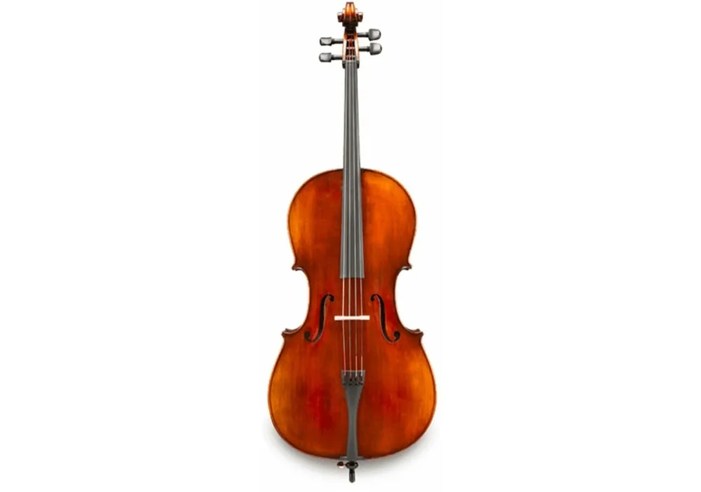 Haute Qualité Eastman Strings VC305 4/4 Cello Outfit with Bag and Carbon Bow - Stradivari