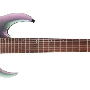 Ibanez RGA Standard 7-String Electric Guitar - Black Aurora Burst Matte Prix Promo