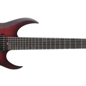 Bon Marché Schecter Sunset-7 Extreme Electric Guitar - Scarlet Burst