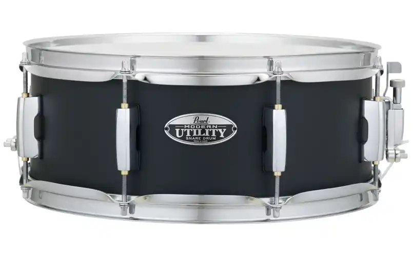 Offre Spéciale Pearl Modern Utility Maple 14x5.5 Snare Drum - Satin Black