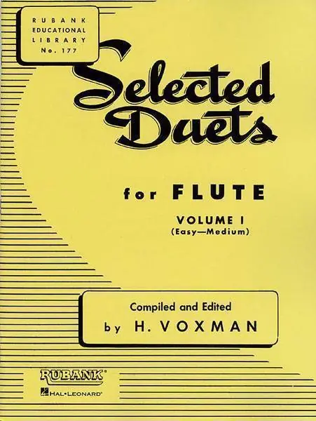 Rubank Publications Selected Duets for Flute Réduction