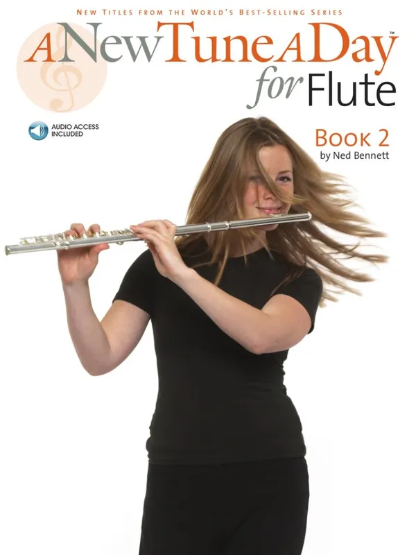 Boston Music Company A New Tune a Day Flute, Book 2 - Bennett - Book/Audio Online Retour Gratuit