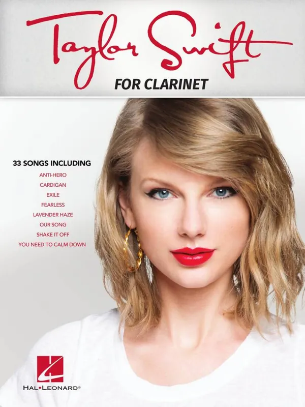 Dernière Chance Hal Leonard Taylor Swift for Clarinet - Swift - Clarinet - Book
