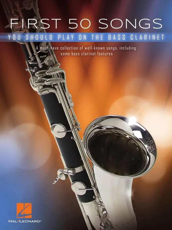 Hal Leonard First 50 Songs You Should Play on Bass Clarinet - Book Prix Promo