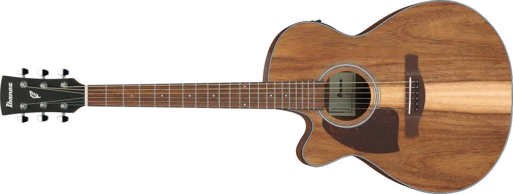 Expédition Rapide Ibanez PF Performance Acoustic/Electric Guitar - Open Pore Brown (Left Handed)
