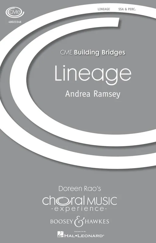 Boosey & Hawkes Lineage - Walter/Ramsay - SSA Bon Marché
