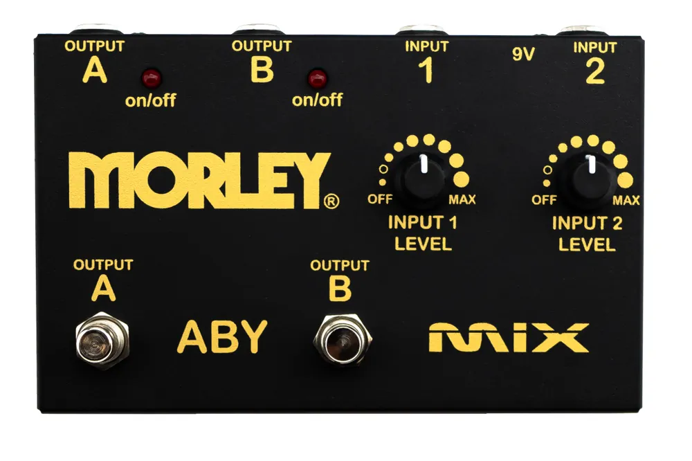Morley Gold Series ABY Mixer Pedal Satisfait Ou Remboursé