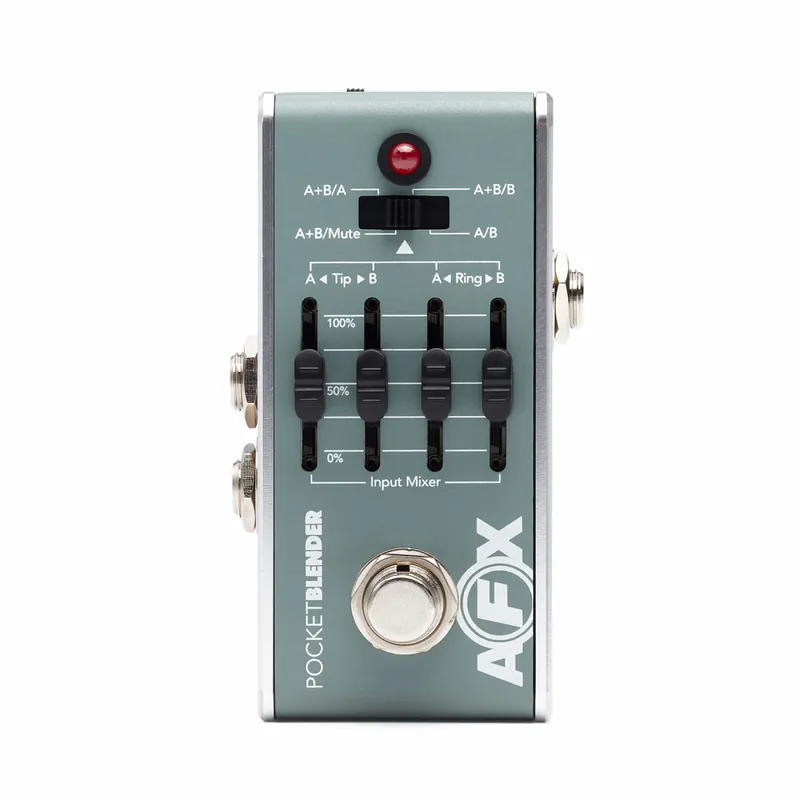 Fishman AFX Pocket Blender Mini A/B/Y + DI Acoustic Guitar Pedal Super Prix