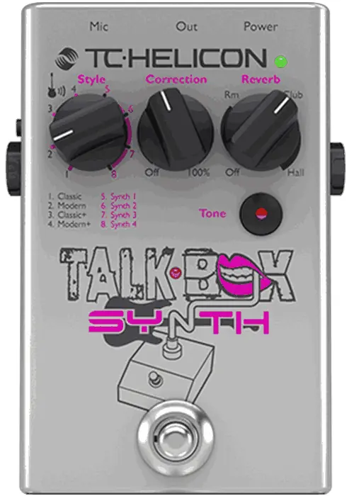 TC-Helicon Talkbox Synth - Guitar Talkbox Effects and Vocal Tone Pedal Prix Cassé