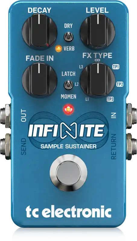 TC Electronic Infinite Sample Sustain Pedal Commande En Gros