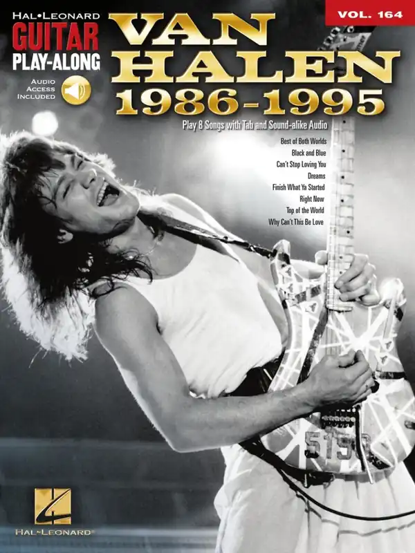 Petit Prix Hal Leonard Van Halen 1986-1995 Guitar Play-Along Volume 164 - Guitar TAB - Book/Audio Online