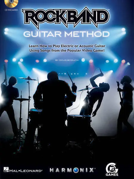 Hal Leonard Rock Band Guitar Method - Book/CD Jusqu'à Épuisement Des Stocks
