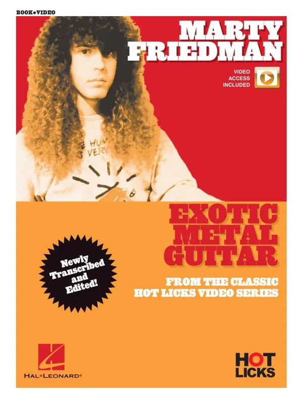 Acheter Direct Hot Licks Marty Friedman Exotic Metal Guitar - Guitar TAB - Book/Video Online
