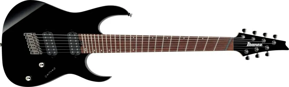 Ibanez RG Multi Scale 7-String Electric Guitar - Black Achetez Aujourd'hui